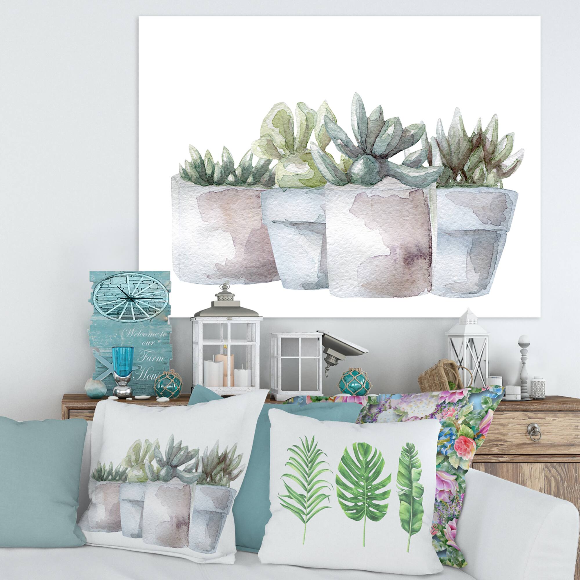 Designart - Cactus and Succulent House Plants III